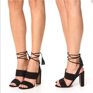 Madewell Octavia Tassel Sandal Heel